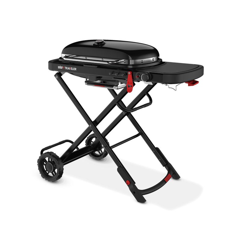 Weber Traveler® Portable Gas Grill Stealth Edition