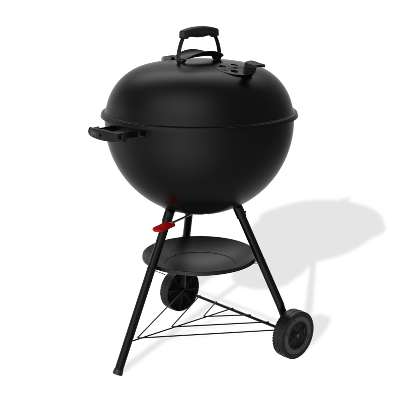 22” Original Kettle® Stealth® Edition Charcoal Grill