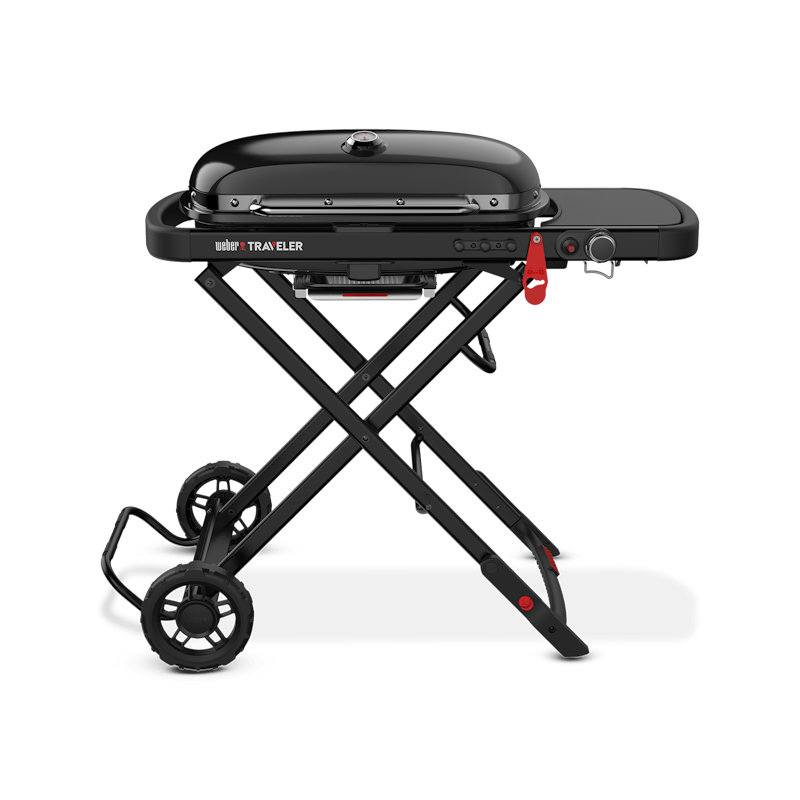 Weber Traveler® Portable Gas Grill Stealth Edition