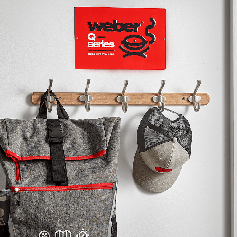 Limited Edition Weber Q Series Metal Sign