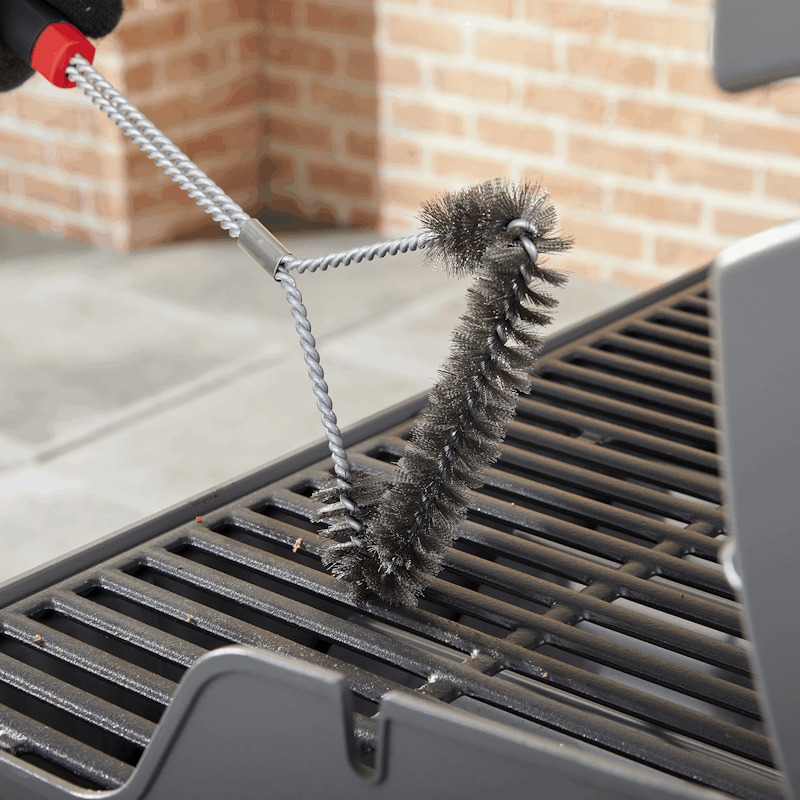 Grill Brush - 18” Three-Sided