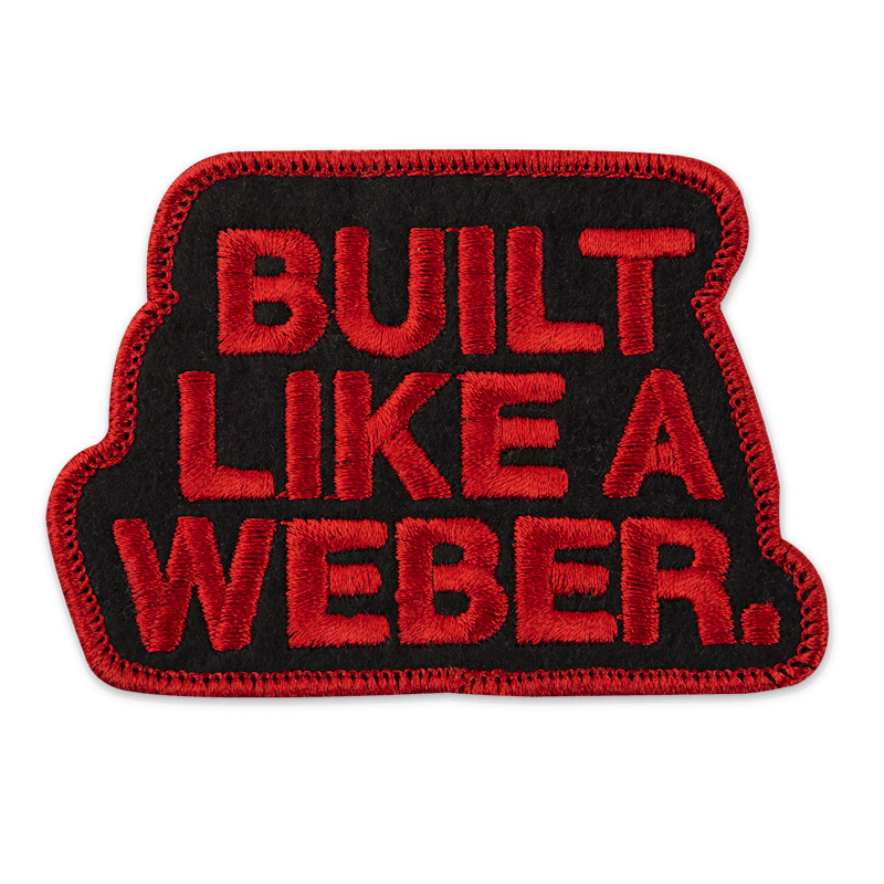 Limited Edition “Built Like a Weber” Patch