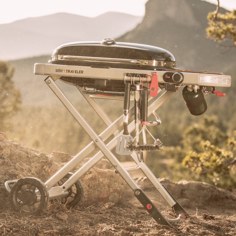 Weber Traveler® Portable Gas Grill