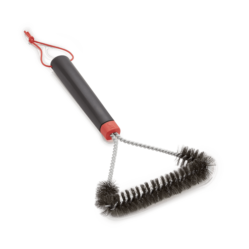 Grill Brush - 12” Three-Sided