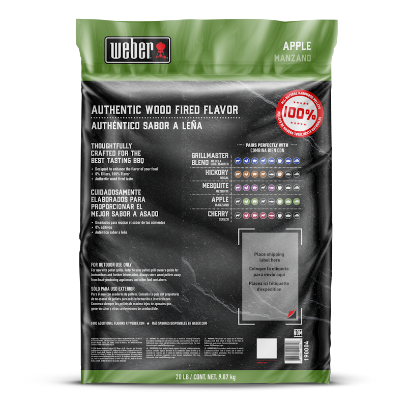 Apple All-Natural Hardwood Pellets