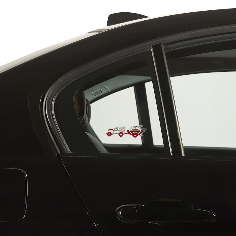 Limited Edition Weber Q Trailer Car Decal