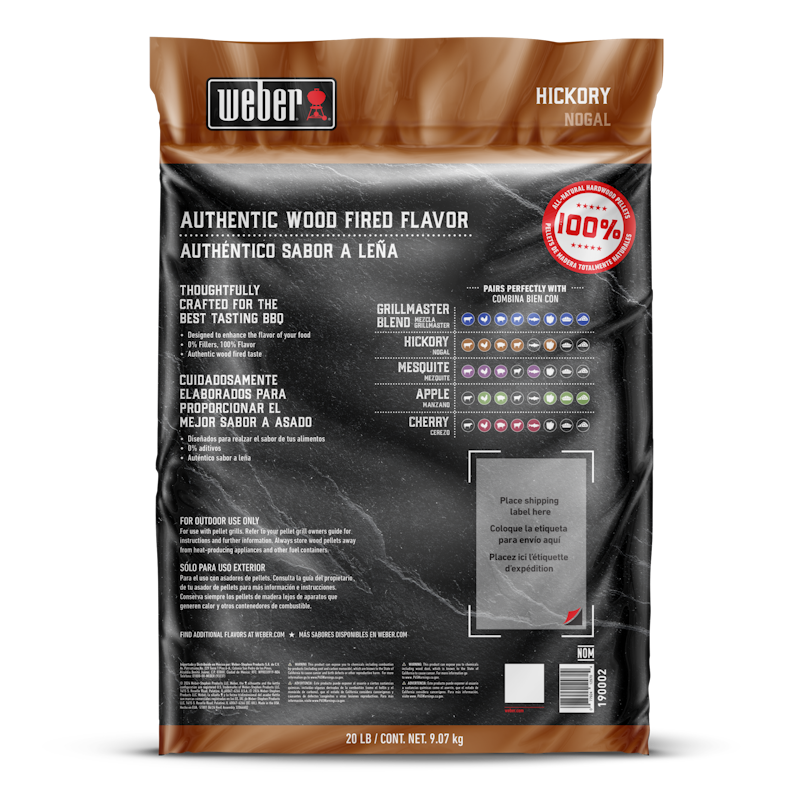 Hickory All-Natural Hardwood Pellets