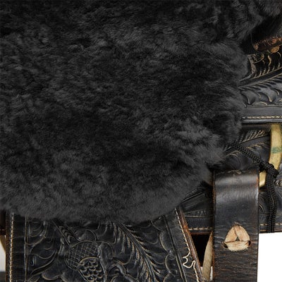 ECP Deluxe Western Sheepskin Seat Saver Cushion