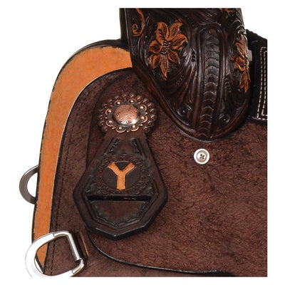Circle Y Helena AllAround Arizona Flower Western Saddle