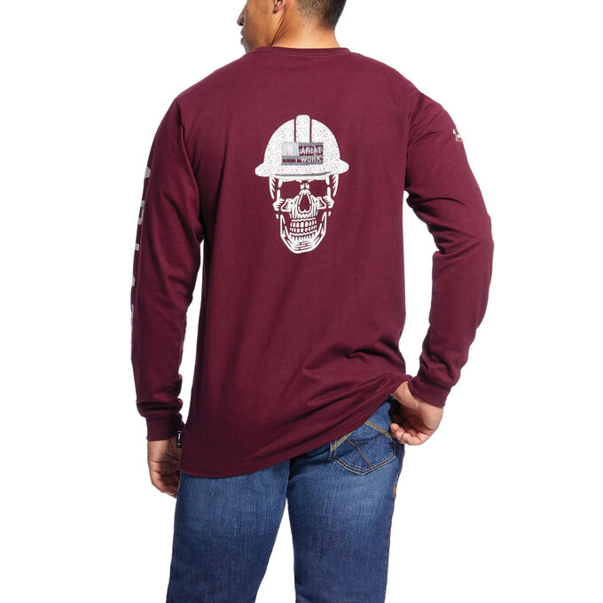 Ariat FR Roughneck Skull Logo T-Shirt
