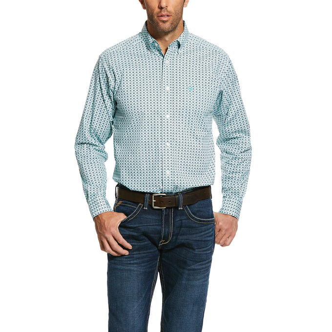 Ariat Oldsmar Print Stretch Fitted Shirt