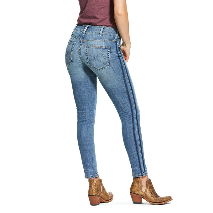 Ariat R.E.A.L. Mid Rise Stretch Ella Dbl Outseam Skinny Jean