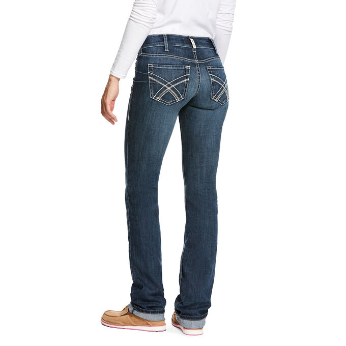 Ariat R.E.A.L. Low Rise Stretch Kylie Stackable Straight Leg Jean