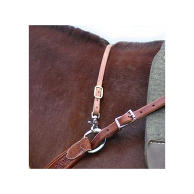 Harness Leather Breast Collar Helper Wither Strap