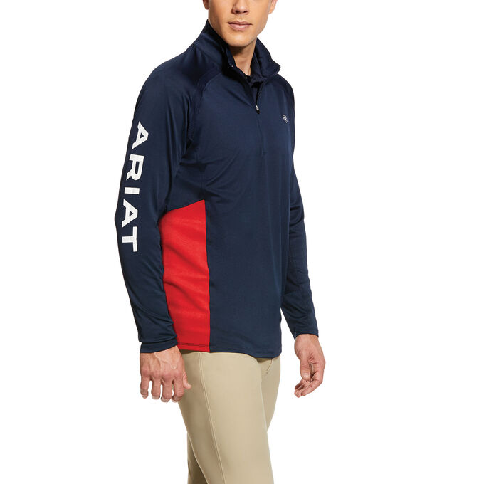 Ariat Sunstopper Team 1/4 Zip Baselayer