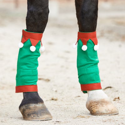 Tough 1 Holiday Four Piece Elf Leg Wraps