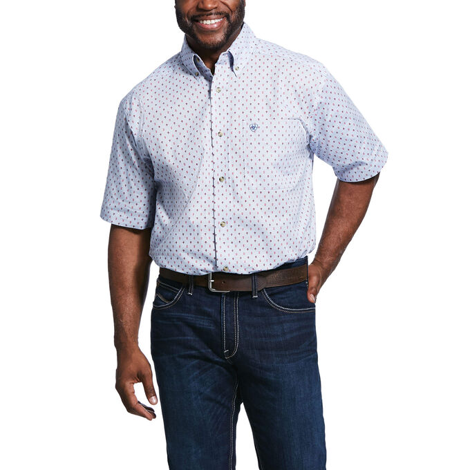 Ariat Stanford Print Str Classic Fit Shirt