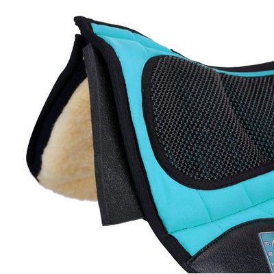 PRI Platinum Shock Absorbing Suede Barrel Saddle Pad