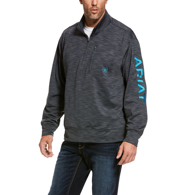 Ariat Team Logo 1/4 Zip Top