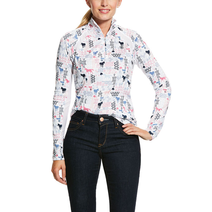 Ariat Sunstopper 2.0 1/4 Zip Baselayer