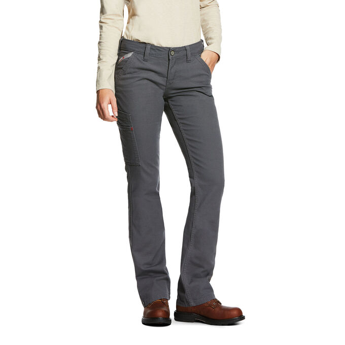 Ariat FR Stretch DuraLight Canvas Stackable Straight Leg Pant
