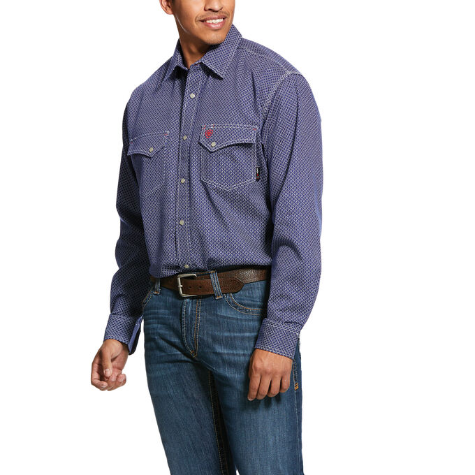 Ariat FR Mantle Classic Fit Snap Work Shirt
