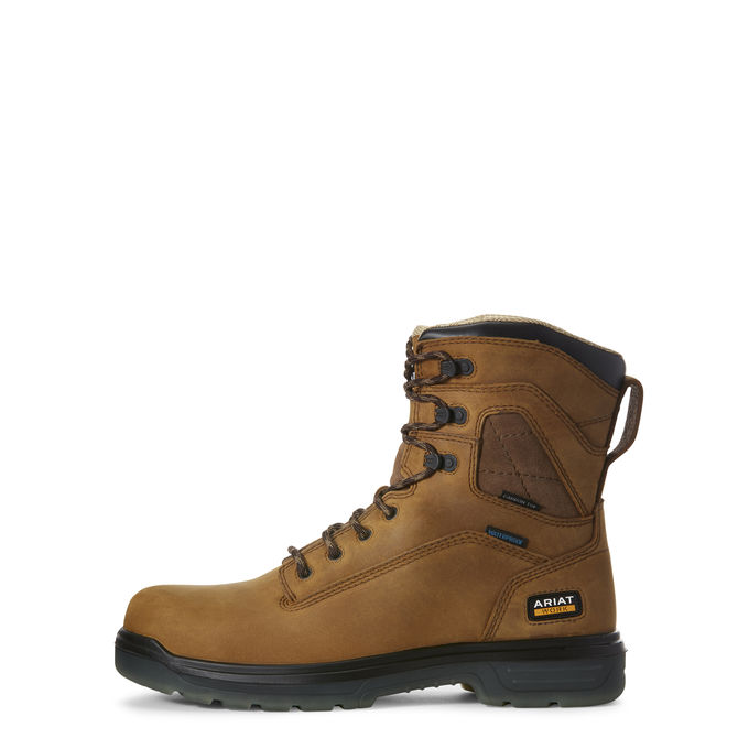 Ariat Turbo 8" Waterproof Carbon Toe Work Boot