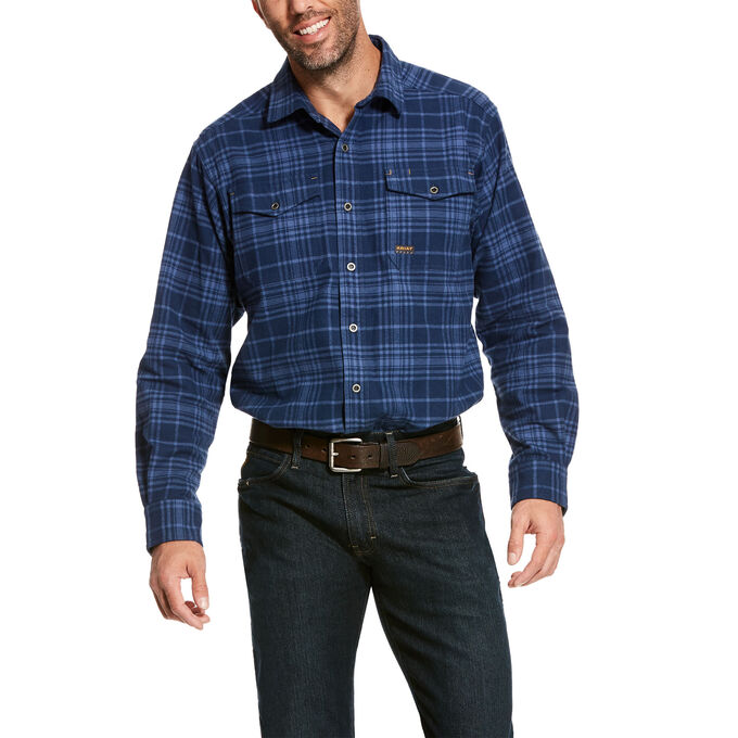 Ariat Rebar Heavyweight Flannel Classic Fit Shirt