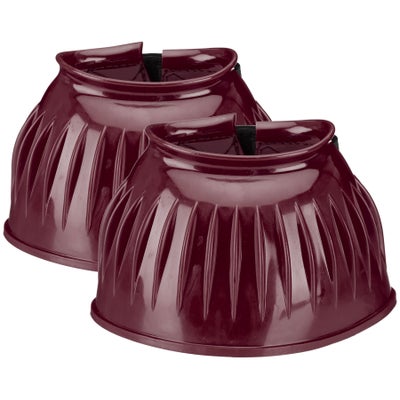 Saxon Double Tape PVC Ribbed Bell Boots
