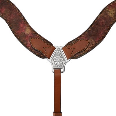 Alamo Saddlery Buckstitch Sleek Wave Style Breastcollar