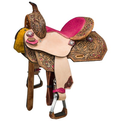 Tough 1 Azalea Youth Barrel Saddle