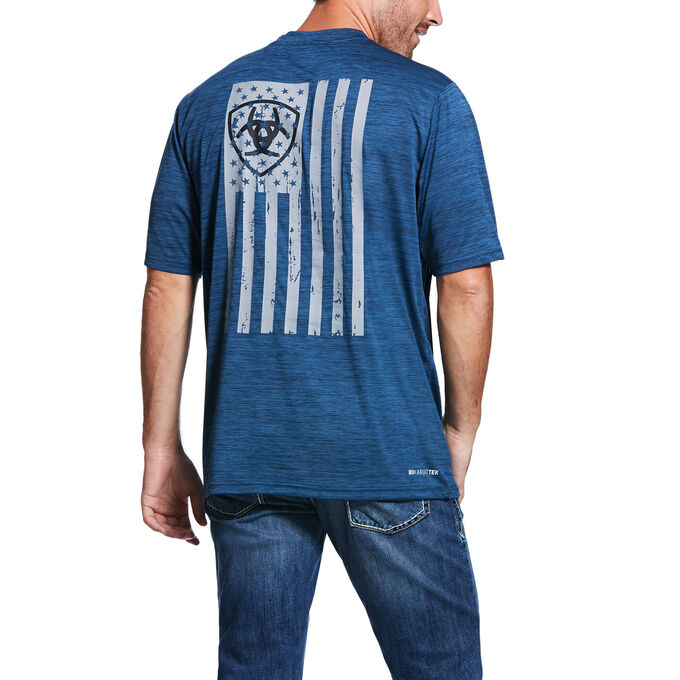 Ariat Charger Vertical Flag T-Shirt