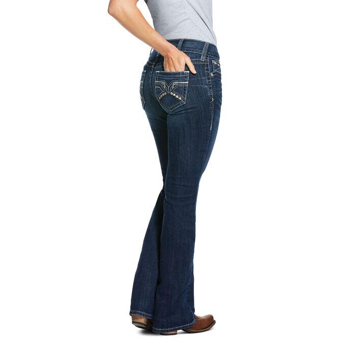 Ariat R.E.A.L. Mid Rise Stretch Firebird Boot Cut Jean
