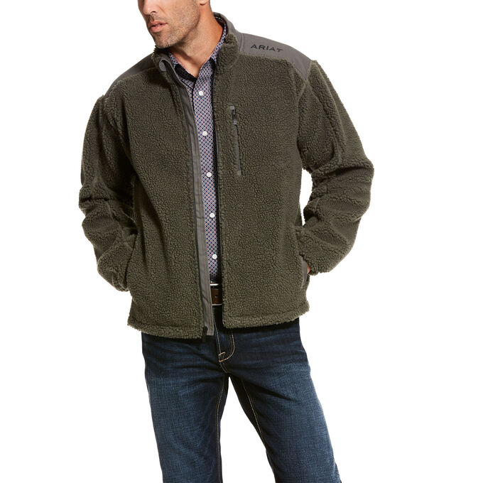 Ariat El Capitan Pile Fleece Full Zip Sweater