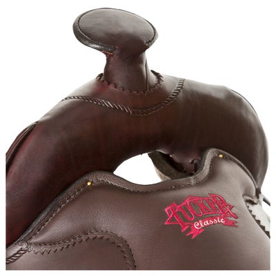 Tucker High Plains Tooled Western/Trail Saddle