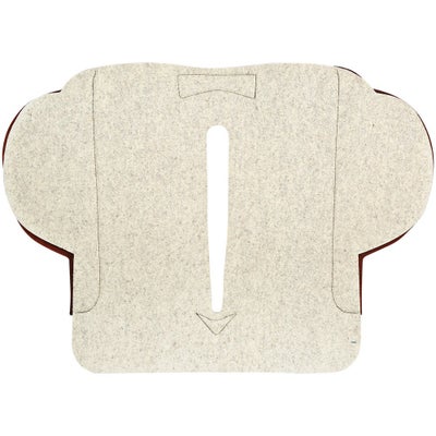 5 Star Felt Flex Fit Saddle Pad for Treeless Saddles