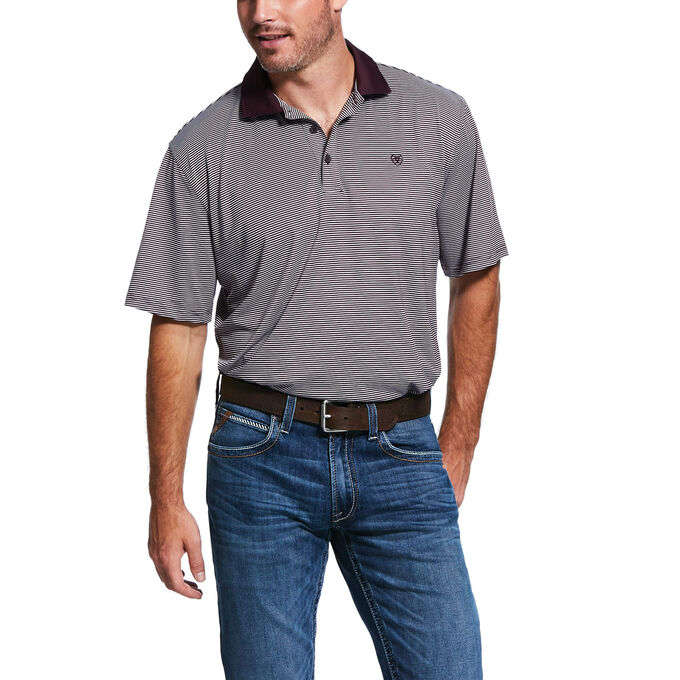 Ariat Micro Stripe TEK Polo