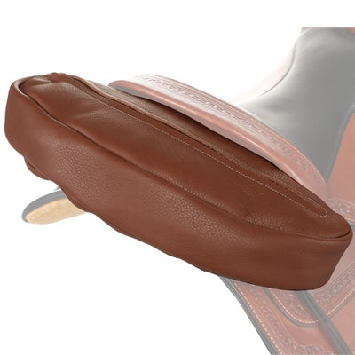 Weaver Chap Leather Contoured Cantle Skirt Saddlebag
