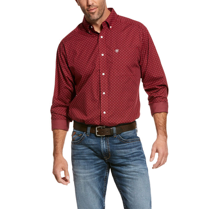 Ariat Wrinkle Free Wallice Classic Fit Shirt