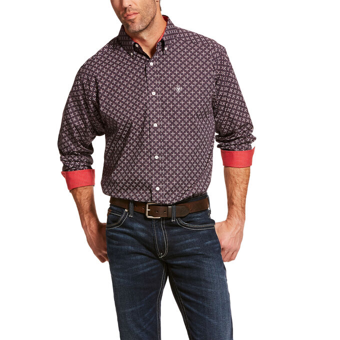 Ariat Wrinkle Free Cleaves Classic Fit Shirt