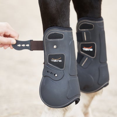 Tekna Quik-Close Jumping Open Front Horse Boots