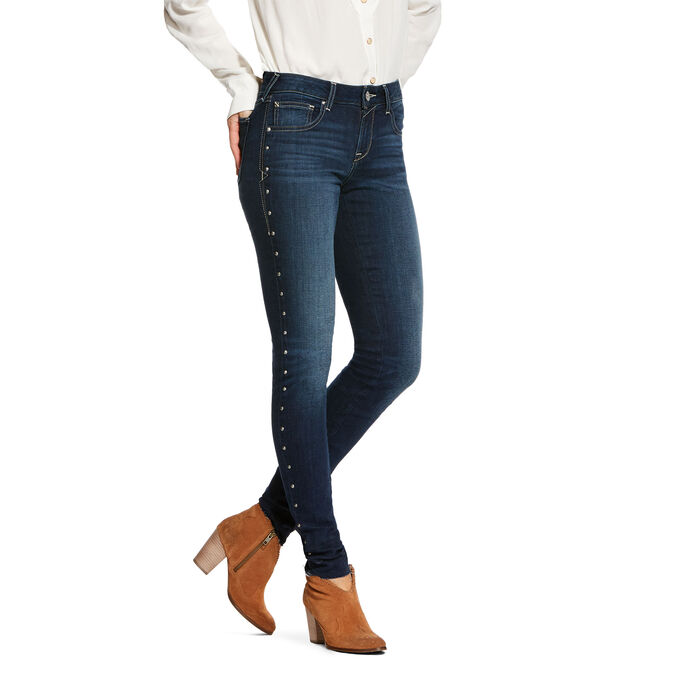 Ariat Ultra Stretch Mid Rise Oilvia Skinny Jean