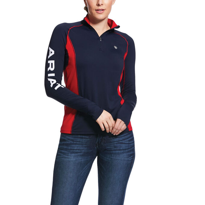 Ariat Tri Factor 1/4 Zip Baselayer