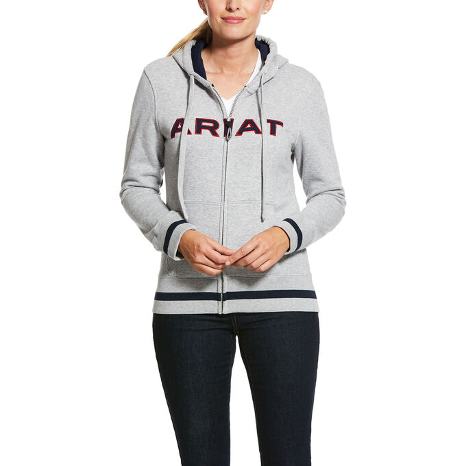 Ariat Logo Full Zip Hoodie