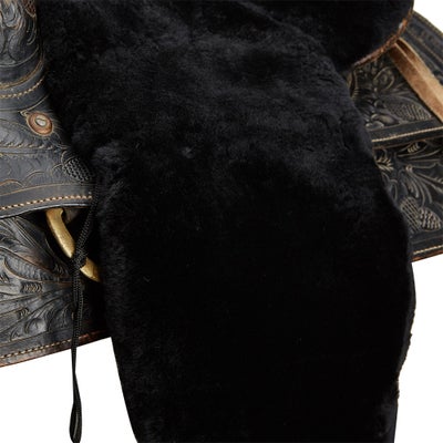 ECP Full Western Lady Godiva Sheepskin Seat Cover
