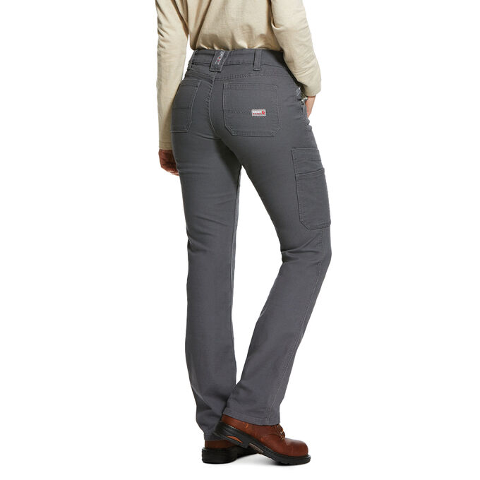Ariat FR Stretch DuraLight Canvas Stackable Straight Leg Pant