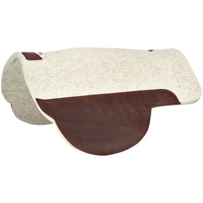 5 Star Felt Flex Fit Saddle Pad for Treeless Saddles