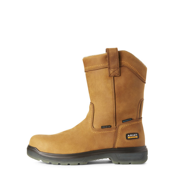 Ariat Turbo Pull-On Waterproof Carbon Toe Work Boot