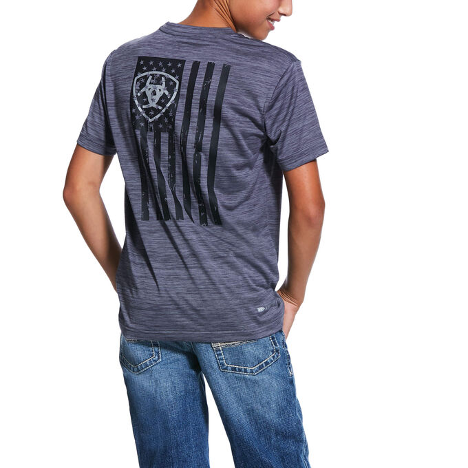 Ariat Charger Vertical Flag T-Shirt