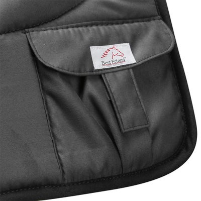 Best Friend Slip-Resistant Pocketed Square Bareback Pad